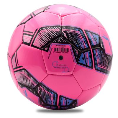 China Eco-friendly PVC Soccer Balls Size Cheap Machine Sewn 5 Official Match Ball For Sale for sale