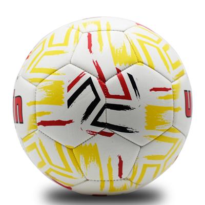 China Eco - Friendly Size 5 Machine Pitched Soccer Ball Training Football for sale