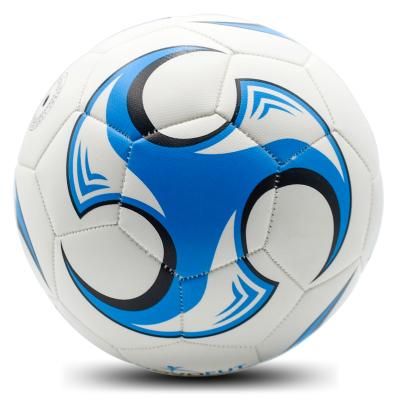 China Machine Sewn Soccer Ball PU Football Eco - Friendly For Football Training for sale