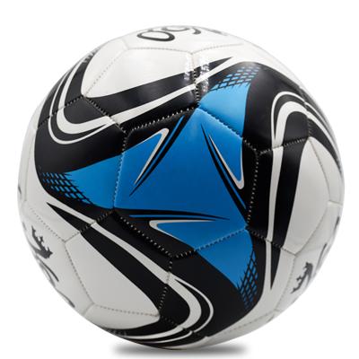 China 5# Eco-friendly PU Material Machine Stitched Soccer Ball Football for sale