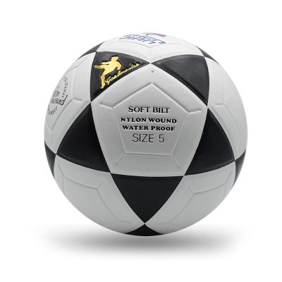 China Customized Size 5 Thermal Logo Soccer Ball Bonding Football Eco-friendly For Indoor Match Football Soccer for sale