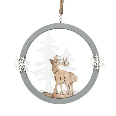 China Two Styles Creative Moose Festival Gift Supplies Hanging Decorations for sale