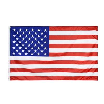 China Health Care Institutes Fast Shipping Custom Printing Advertising Flags And Banners 3x5ft American Flag for sale