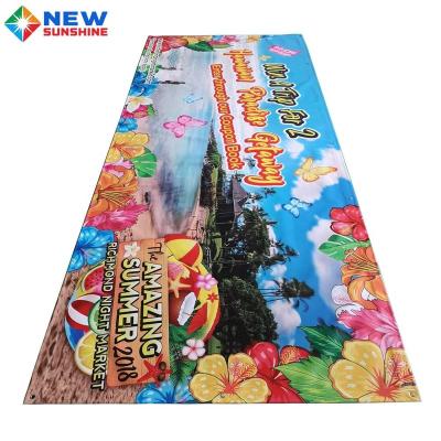 China Custom Advertising Digital Hanging Printing PVC Cable Banner, Outdoor Vinyl Sign, PVC Banner Printing for sale