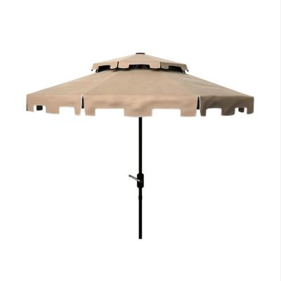 China Modern Hanging Outdoor Restaurant Garden Banana Beach Patio Sun Shade Waterproof Cantilever Iron Canopy Umbrella for sale