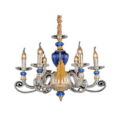 China Coastal Modern Crystal Chandelier Elegant Lighting For Room for sale