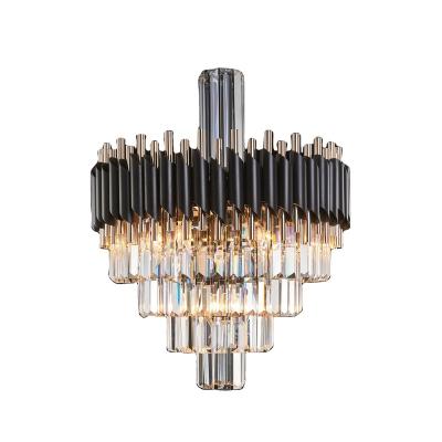 China Modern Contemporary Classic Designer Room Decoration Pendant Lights Led Chandelier K9 Crystal Modern Ceiling Luxury Circle Home Gold for sale