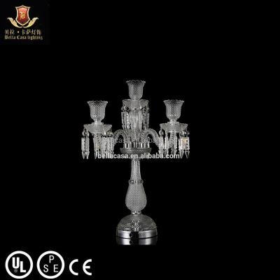 China Candelabra Wholesale Wedding Decoration Candelabra Crystal Centerpieces On Sale for sale