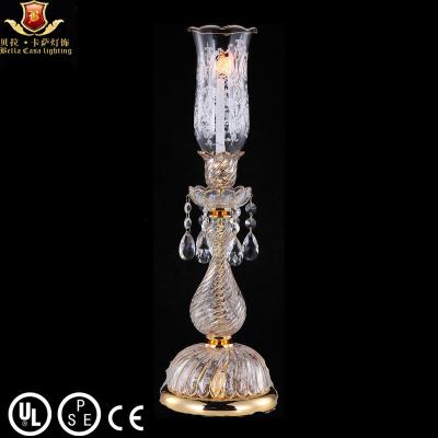 China Modern Custom Hotel Decoration Luxury K9 Crystal Table Lamp For Living Room for sale