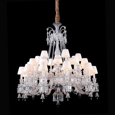 China Glass arms clear arms Waterford Crystal Chandelier in color Murano glass for sale