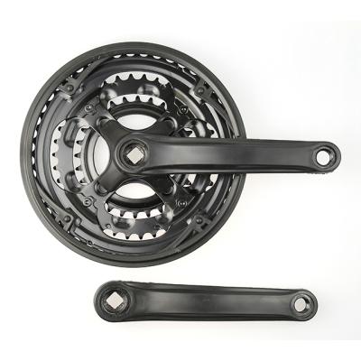 China Popular Made In China Customizable Mountain Bike Crank And Sprocket Black for sale