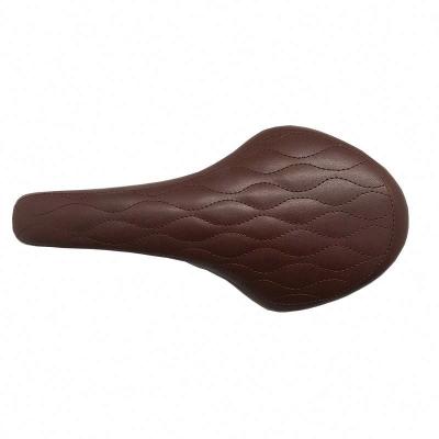 China Durable Comfortable Bicycle Saddle Wholesale Kids Balance Bike Saddle Brown for sale