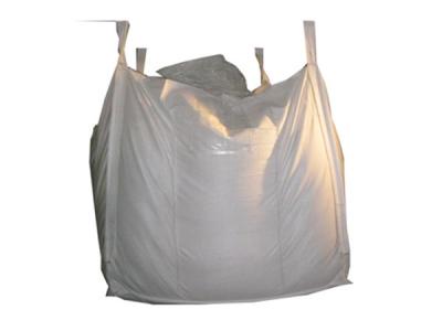 China 160-220GSM Cross Bottom Zipper PP Flexible Bulk Shipping Bags / Big Bulk Bags for sale