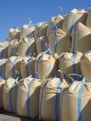 Cina 600 Height of two-sling ring One Tonne Polypropylene FIBC Bulk Bag with Liner 50-120 Micro PE Liner in vendita