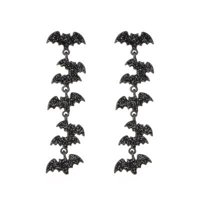 China High Quallity New Halloween earring girl funny little devil Bat spider pumpkin earrings for sale