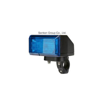 China Motorcycles SENKEN LED Police Motorcycle Emergency Scooter Front Warning Signal Blue Red Blue Light for sale