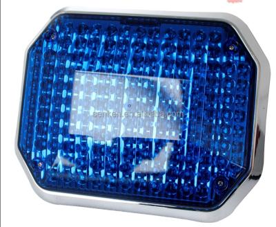 China SENKEN High Power Large Area LED LTE855 Red And Blue Amber Warning Light Or Alarm Mount for sale