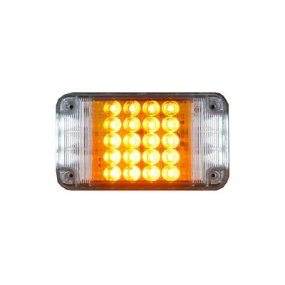 China High Quality Senken LED Lighthead Rectangular Emergency Car Screw Installation Strobe Warning Light for sale