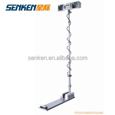 China Night Scanning Flood Light Aluminum High Mast Tower Light and Telescopic Mast Lighting System for sale