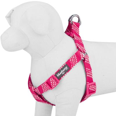 China Ebona DETACHED Pet Comfy Dog Harness , Pink Pattern Dog Harness Leash for sale