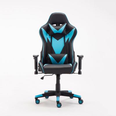 China 2021 New Best Adjustable (Height) Lounge Chair Gaming Chair RGB LED Upholstered Office Chair for sale