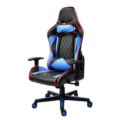 China (Size) 2021 Adjustable Gaming Chair RGB LED Music Gaming Chair Custom Ergonomic Racing Boss Swiveling Gamer Chair for sale