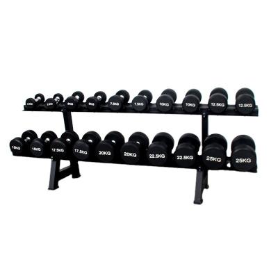 China 2022 Multi-Functional Home Promotion Gym Fitness Equipment Dumbbell Rack Multi-Function Gym Club Dumbbell Rack Set Durable Steel Weight Rack for sale