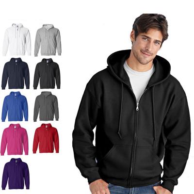 China Hot Sale Fashionable Custom 258gsm Men's Hooded Sweatshirt Hoodie Kapuzenpullover Tudung Zipper Fleece Hoodie Pocket Zipper for sale