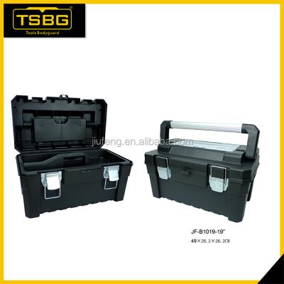 China Aluminum Wholesale Plastic Products Boxes With Wheels , Aluminum Handle Tool Box for sale