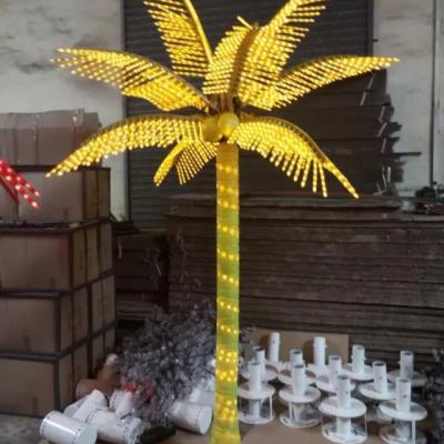 China interior & Wholesale Price Good Quality LED Decoration Outdoor Coconut Tree Lighted For Outdoor And Indoor Halloween Decoration for sale