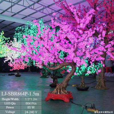 China interior & New Design Outdoor Hot Sale Outdoor Decoration Palm Tree Light Decor Led Tree 3m Led Flower Tree for sale