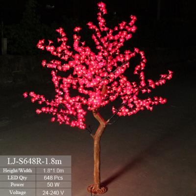 China interior & Outdoor Decoration Guangdong Christmas Tree Night Light High Quality Led Flower Tree Table Light Tree for sale