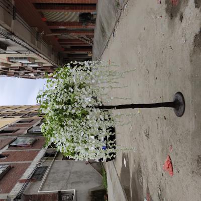 China 3m modern artificial wisteria flower tree for indoor and outdoor decoration for sale