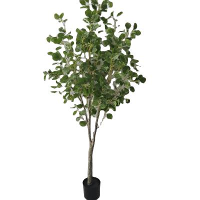 China Minimalist Indoor Decorative Plastic Faux Apple Tree Plastic Apples For Sale Home Evergreen Fruit Trees for sale