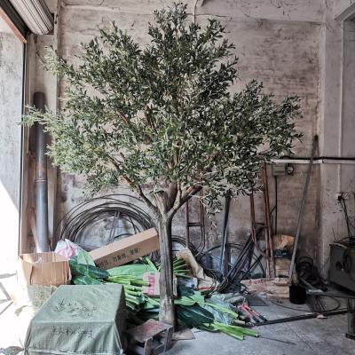 China China Modern Large Artificial Olive Tree Outdoor Decor for sale