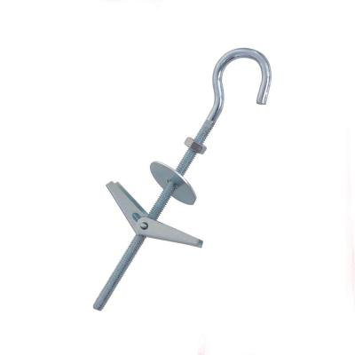 Cina Toggle Anchor Surface Treatment M5*90 Spring Toggle / Gravity Metal Fasteners Butterfly Toggle Anchors in vendita