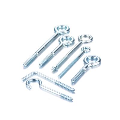 Cina HEX High Performance Pan Head Hook Screws Eye Screw Self Joggers Wood On Metal Screws in vendita