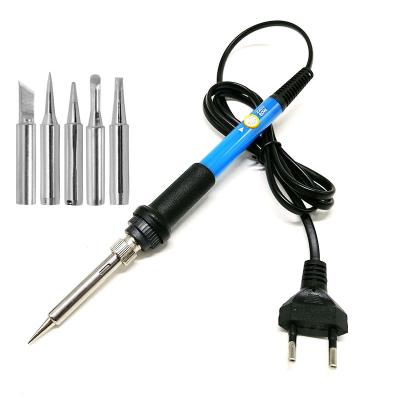 China Electric Welding Iron Replaceable Iron Set Electric Welding Tip Power 110V/220V 60W Soldering Iron Welding Tool Te koop