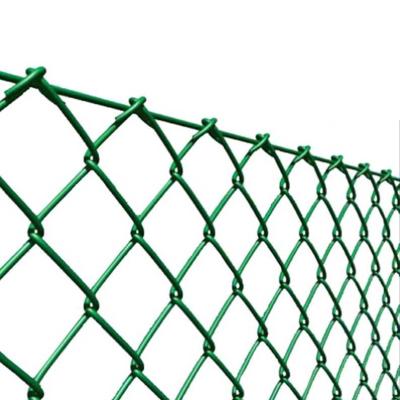 China Factory Easily Assembled Sales Wholesale Used Black Chain Link Fence For Sale for sale