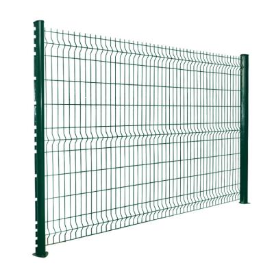 China Hot Sale Easily Assembled Fishing Shaped Wire Mesh Fence Triangle Bending Galvanized Fence for sale