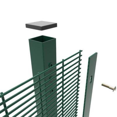 China Easily Assembled Road Barrier 358 Security Anti Climb Wire Mesh Fence for sale