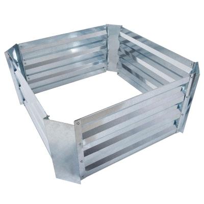 China Easy Assemble Galvanized Steel Metal Garden Raised Bed / Flower Grow Bed / Planter Box for sale