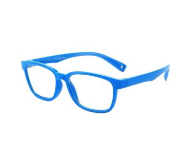 China 2020 new fashion children anti blue light men and women glasses flat silicone soft frame f8140 F8140 for sale