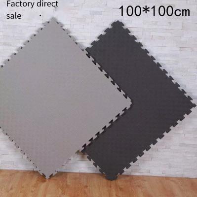 China High Quality Flame Retardant EVA Taekwondo Practice Hall Mat Foam Pad EVA Sponge Sheet Special Stripe Color Direct Sales for sale