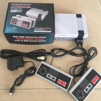 China Mini new nostalgic post-80 red and white TV 620 video game console console FC 620 machine for sale