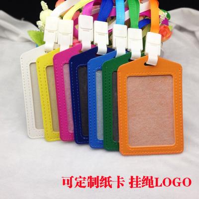 China Cheap New Design PU Leather ID Card Holder Custom Wholesale Eco-friendly Customized for sale