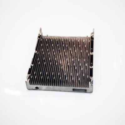 China Alunimum Aluminum Alloy Extrusion Radiator Radiator Manufacturing Aluminum Die Casting Spare Parts for sale