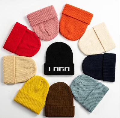 China JOINT New Collection Custom Logo Knitted Beanie Hats For Men Women Winter Warm Beanies for sale