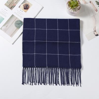 China Designer Scarf China Best European American Cashmere Scarves Women Knitted Wide Enough Scarf 35*190cm for sale