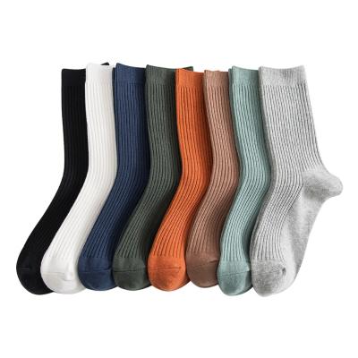 China Fashion QUICK DRY Mens 100% Cotton Crew Socks Tube Sports Wholesale Socks for sale